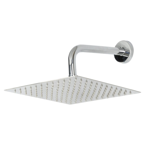 Chuveiro Ducha Inox Fixa Quadrado 25 x 25 cm – NCCFQD