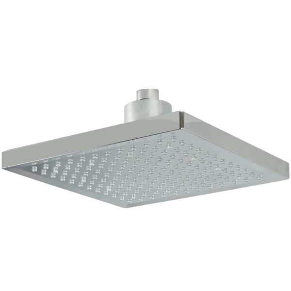 Chuveiro Quadrado 20×20 cm Led 3 Cores a Gás