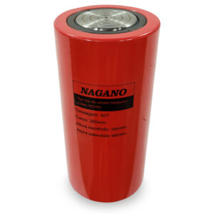 Cilindro Hidráulico 50 Toneladas Curso 200mm Dupla Ação
