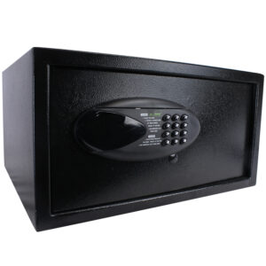 Cofre Eletrônico Digital 44x38x23cm Grande Para Notebook Preto – NCDP44