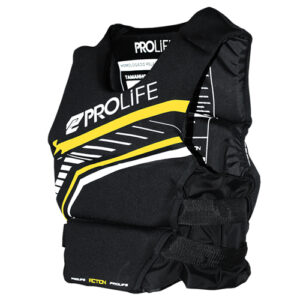 Colete Neoprene/Nylon Action Prolife – Preto/Amarelo – G
