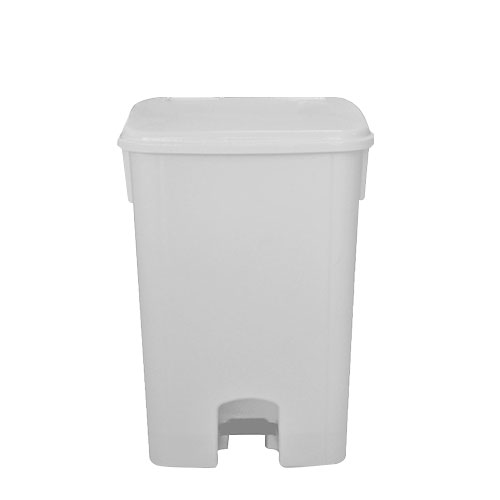 Coletor de Pedal – Branco 30 Litros