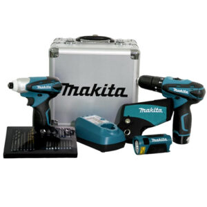Combo de Ferramentas, Bivolt, Parafusadeira/Furadeira de Impacto HP330D, Parafusadeira TD090D e Acessórios – DK1485X