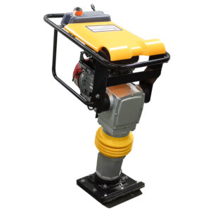 Compactador de Solo Tipo Sapo a Gasolina 5.5 HP Motor de 4 Tempos