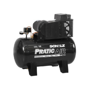 Compressor de Ar 2hp 10 pés 100 Litros Monofásico – PRATIC AIR