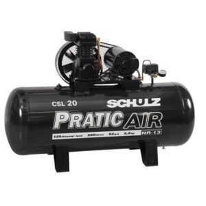 Compressor de Ar Trifásico – 5 HP, 200 Litros – CSL 20/200 PRATIC AIR