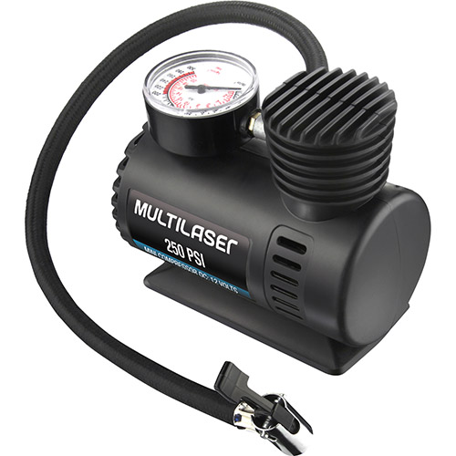 Mini Compressor de Ar Pneu De Carro Bola Bicicleta Moto 12 V – AU601