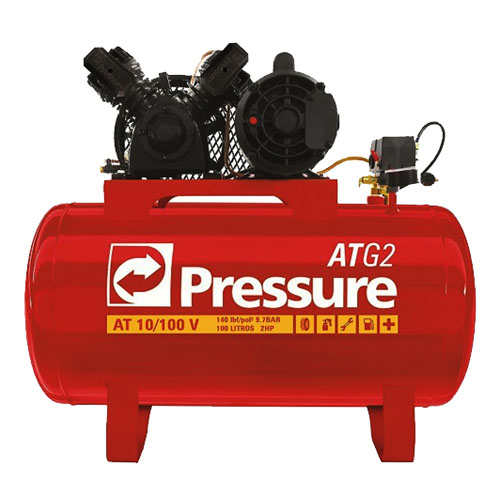 Compressor de Ar 10 PCM 100L BP ATG2 Trifásico – ATG210100VT