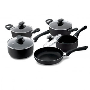 Conjunto de Panela 5 Peças Preto