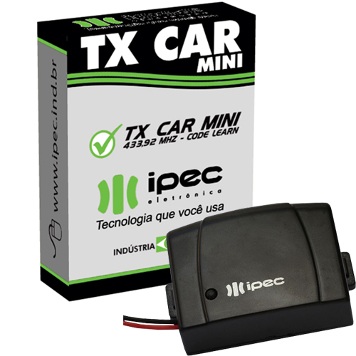 Controle de Portão, 12 VDC – TX Car Min