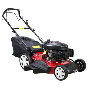 Cortador de Grama a Gasolina 6 HP com Coletor e Tração – Corte 22 Roda Grande – NCG6RG