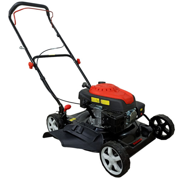 Cortador de Grama a Gasolina motor 6HP 4 tempos 173cc com Descarga Lateral e Refrigerado a Ar Corte 20 Pol