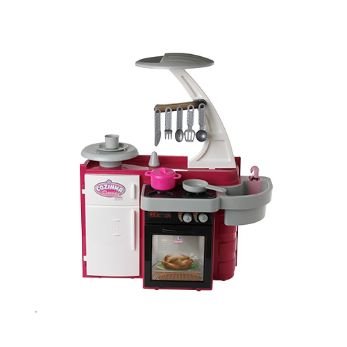 Cozinha de Brinquedo Classic Fogão Pia e Armário – Play Time