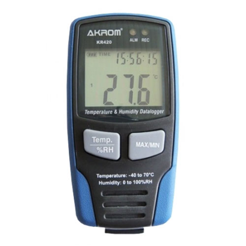 Datalogger Temperatura Umidade USB KR420