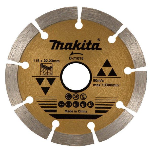 Disco de Corte Diamantado 115mm para Concreto MAKITA-D71015