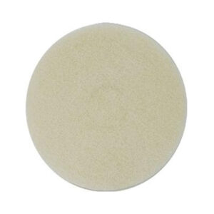 Disco lustrador branco para enceradeira – 350mm
