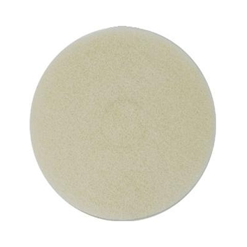 Disco lustrador branco para enceradeira – 350mm