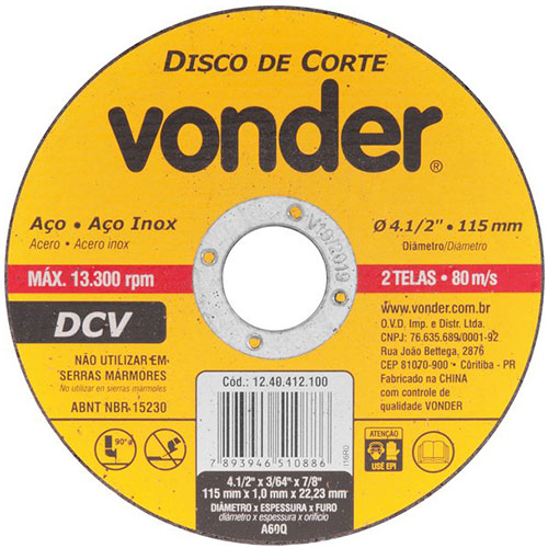 Disco de Corte