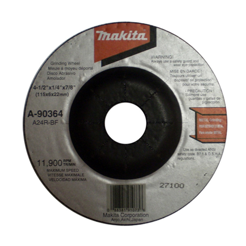 Disco de debaste para metal4 1/2 grão 24 – A-90364