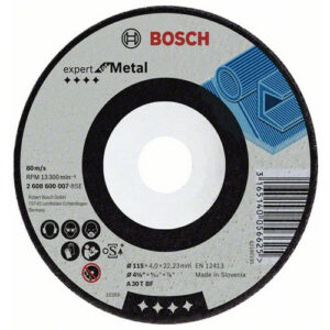 Disco de desbaste 180 x 6,4mm e furo de 22,23mm