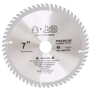 Disco Serra Circular 7 Pol 185mm x 20mm 60T