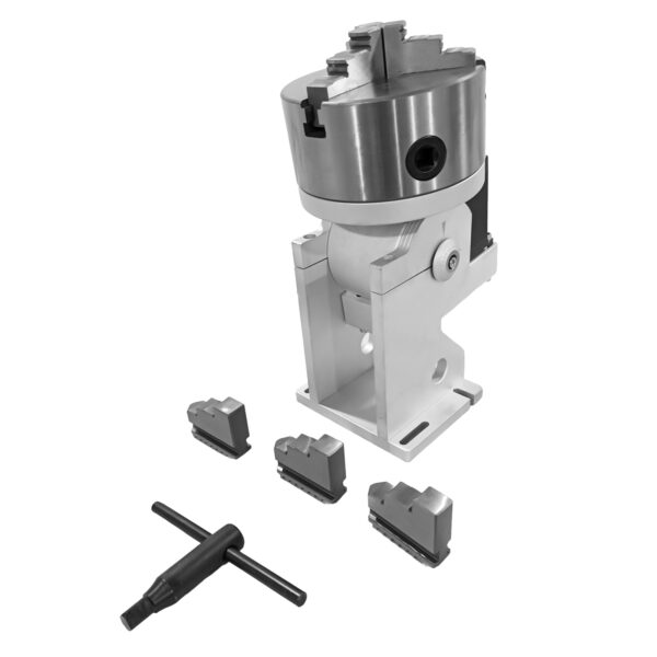 Eixo Rotativo 125mm para Máquina de Gravação Laser Fiber
