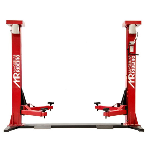 Elevador Automotivo Trifásico Vermelho para 4000kg – ER4000