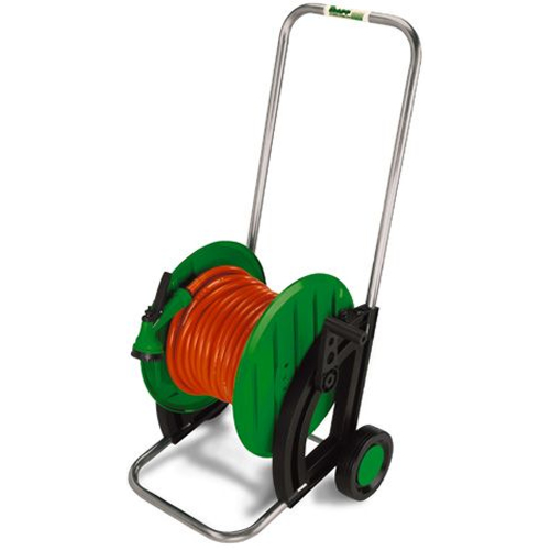 Enrolador de mangueira para jardim móvel polipro com rodas – EM 65