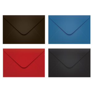 Envelope Convite 160 mm x 235 mm 100 Unidades 80 Grs/m²