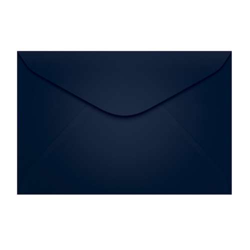 Envelope de Visita 72 mm x 108 mm Porto Seguro Azul Escuro 100 Unidades 80 Grs/m²