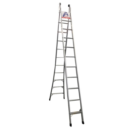 Escada de Alumínio Extensível Dupla 2×11 22 Degraus