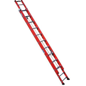 Escada fibra extensível 19 degraus 3,50 x 6,00 m degrau tubular – FE 819
