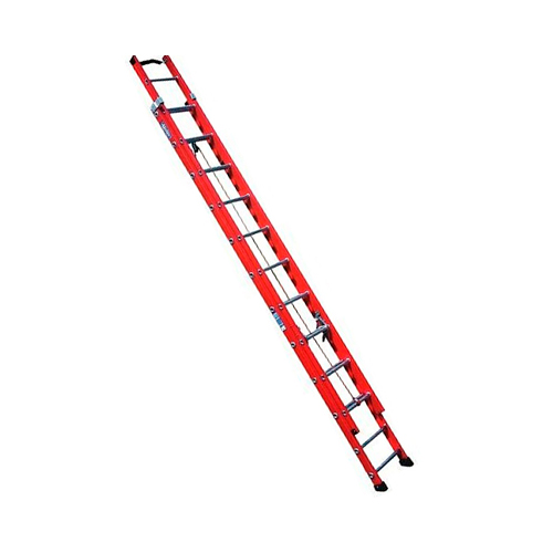 Escada fibra extensível 23 degraus 4,20 x 7,20 m degrau tubular – FE 823