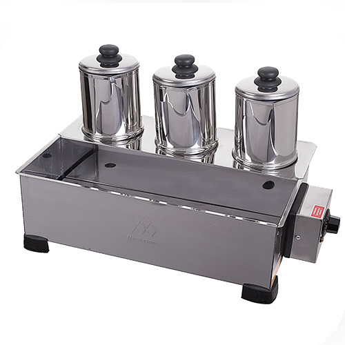 Esterilizador, 3 Bules com Termostato, 1,7 litros cada, 750W