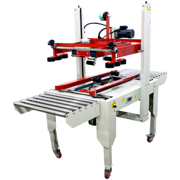 Fechadora e Seladora de Caixa 140 – 500l Mesa 700 mm