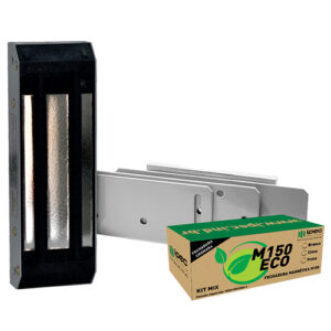 Fechadura Magnética, Força 150 Kgs, Cinza – M150 ECO
