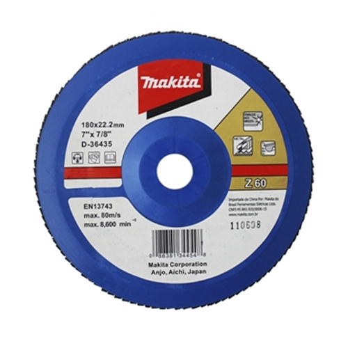 Flap Disc 180mm Costado de Nylon – D36435