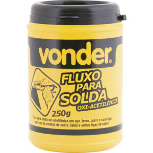 Fluxo para solda latão e bronze, com 250 g