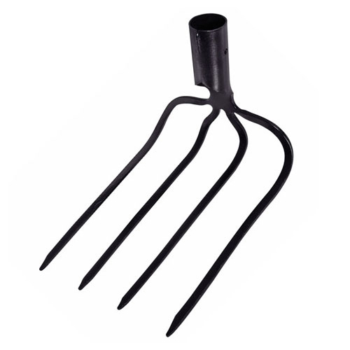 Forçado curvo 4 dentes sem cabo