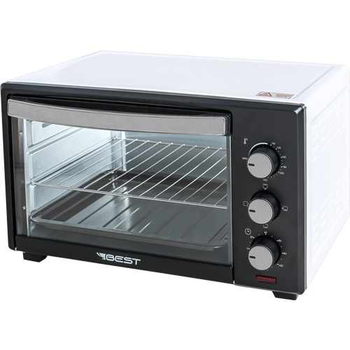 Forno Elétrico Basico 48 Litros Preto / Branco 110v