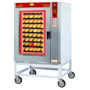 Forno Turbo Pintado a Gás com Capacidade para 8 Esteiras