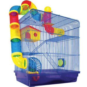Gaiola Labirinto 3 Andares Para Hamster E Roedores