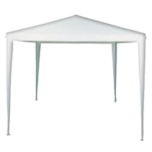 Gazebo de Alumínio Branco 2x2x2,5m