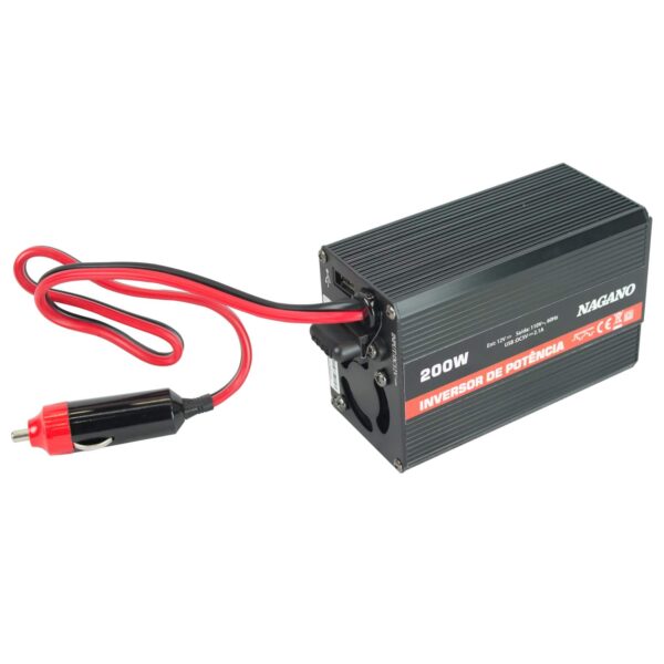 Inversor Transformador Conversor de energia 200W 12V