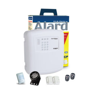 Kit Alarme Residencial Comercial com Controle – Alard Max 1 Fit