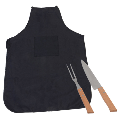 Kit Assador com Avental – 3 Peças