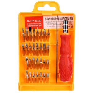 Kit Chaves de Precisão com 32 Peças Aço Carbono – NKCP32