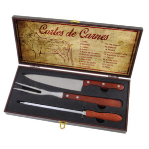 Kit Churrasco Chef BBQ – 4 Peças