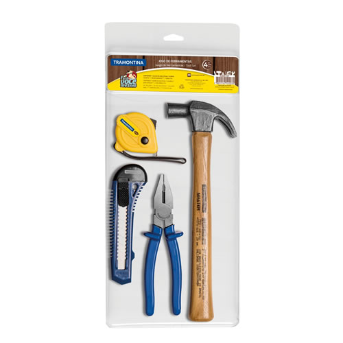 Kit de Ferramentas 4 Peças