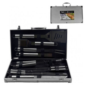 Kit Churrasco 10 pecas com Maleta